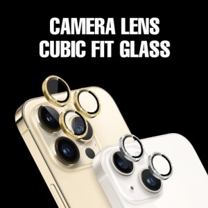폰시즌,카메라렌즈 하우징 큐빅 시리즈 필름 | 삼성	[공용]S911/S916	S23/S23플러스